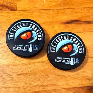 NWT Seattle Kraken Legend Awakens Puck